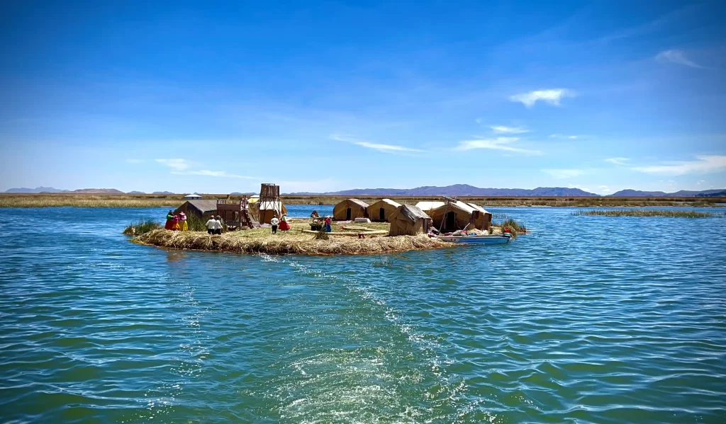 Highest navegable lake over the world - Lake Titicaca